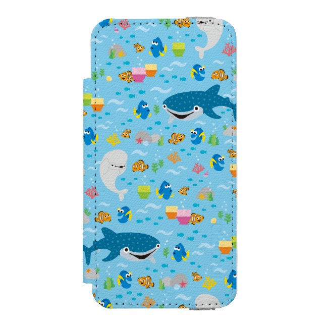 Finding Dory Colorful Pattern Incipio iPhone Wallet Case (Folio Front)