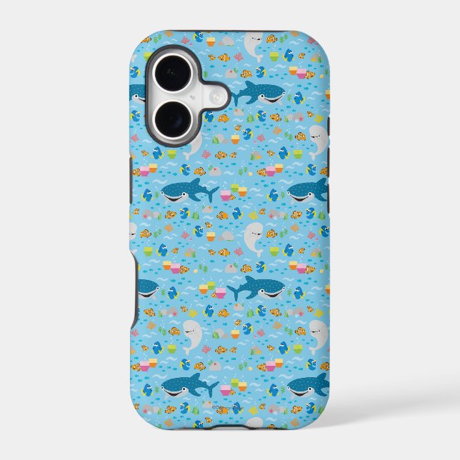 Finding Dory Colorful Pattern Iphone Case (Back)