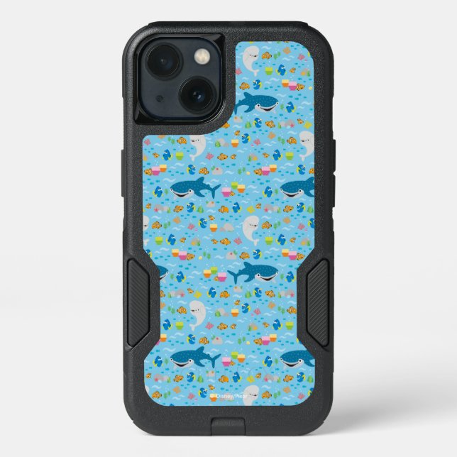 Finding Dory Colorful Pattern Otterbox iPhone Case (Back)