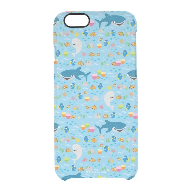 Finding Dory Colorful Pattern Uncommon iPhone Case (Back)