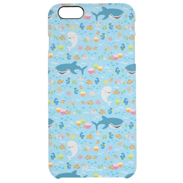 Finding Dory Colorful Pattern Uncommon iPhone Case (Back)