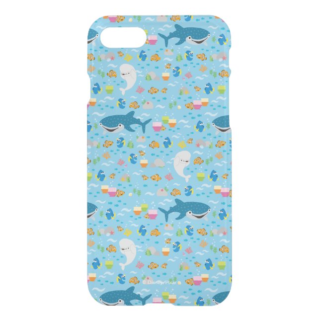 Finding Dory Colorful Pattern Uncommon iPhone Case (Back)