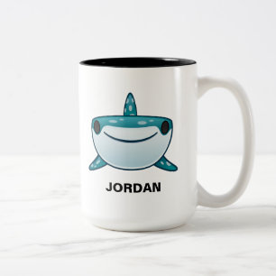 Finding Dory   Destiny Emoji Two-Tone Coffee Mug