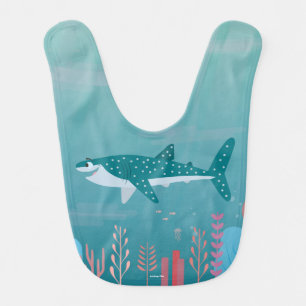 Finding Dory Destiny the Whale Shark Baby Bib