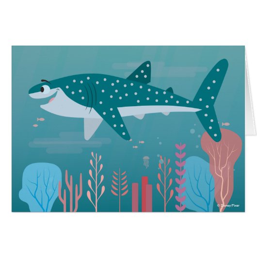 Finding Dory | Destiny the Whale Shark Cards (Front Horizontal)