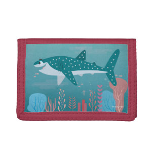 Finding Dory Destiny the Whale Shark Tri-fold Wallet