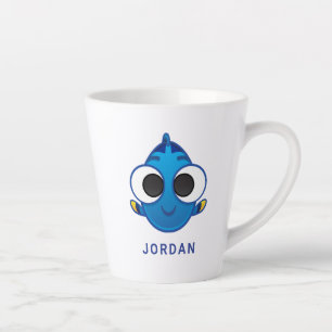 Finding Dory   Dory Emoji Latte Mug