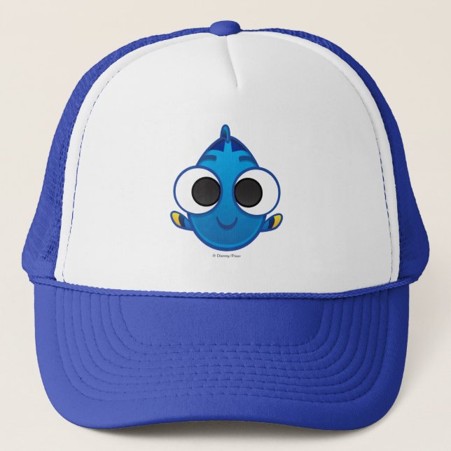 Finding Dory | Dory Emoji Trucker Hat (Front)