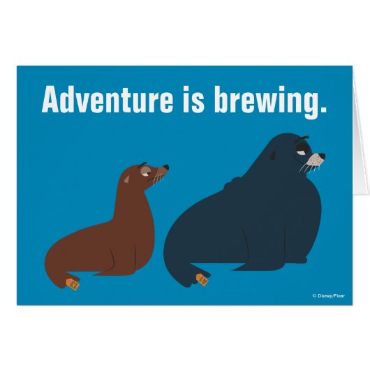 Finding Dory | Fluke & Rudder Cards (Front Horizontal)