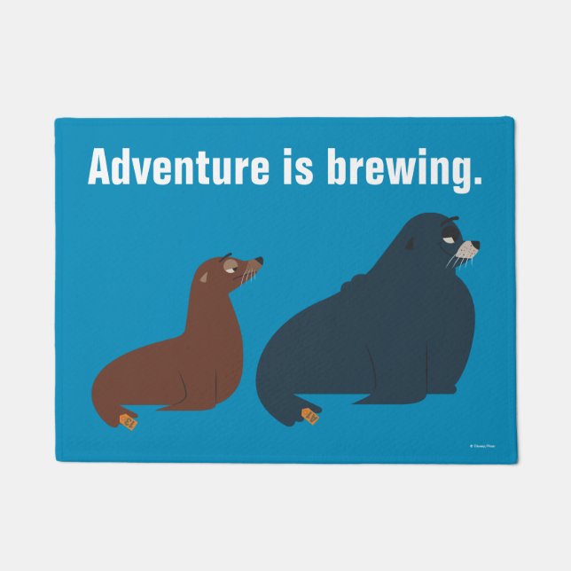 Finding Dory | Fluke & Rudder Doormat (Front)