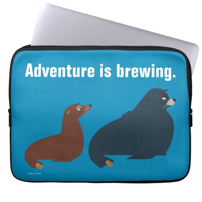 Finding Dory | Fluke & Rudder Laptop Sleeve (Front)