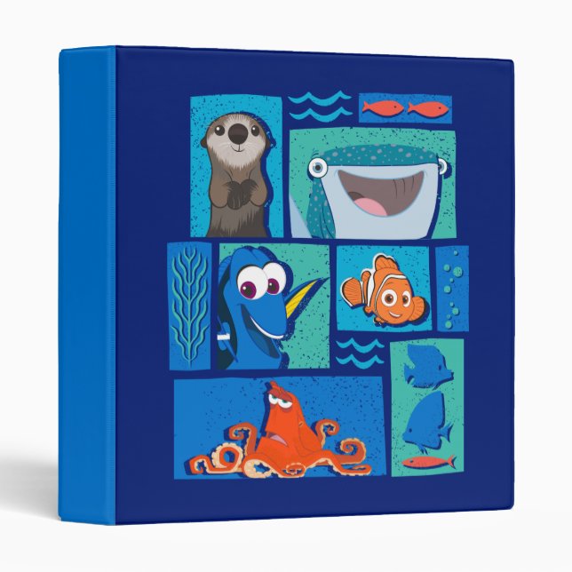 Finding Dory | Group of Characters Binder (Front/Spine)