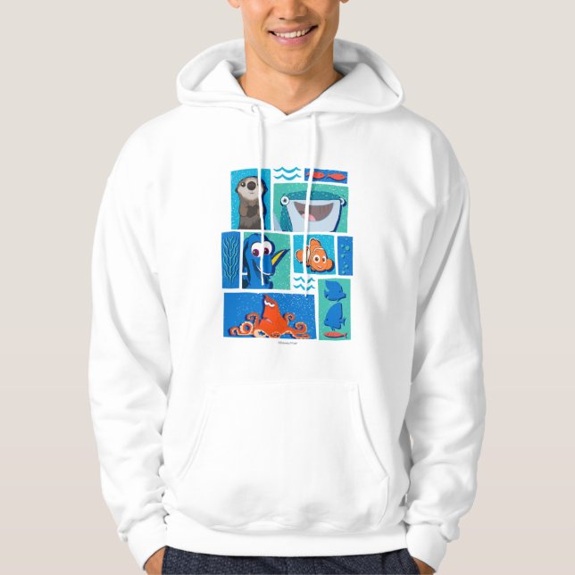 Finding Dory | Group of Characters Hoodie (Front)