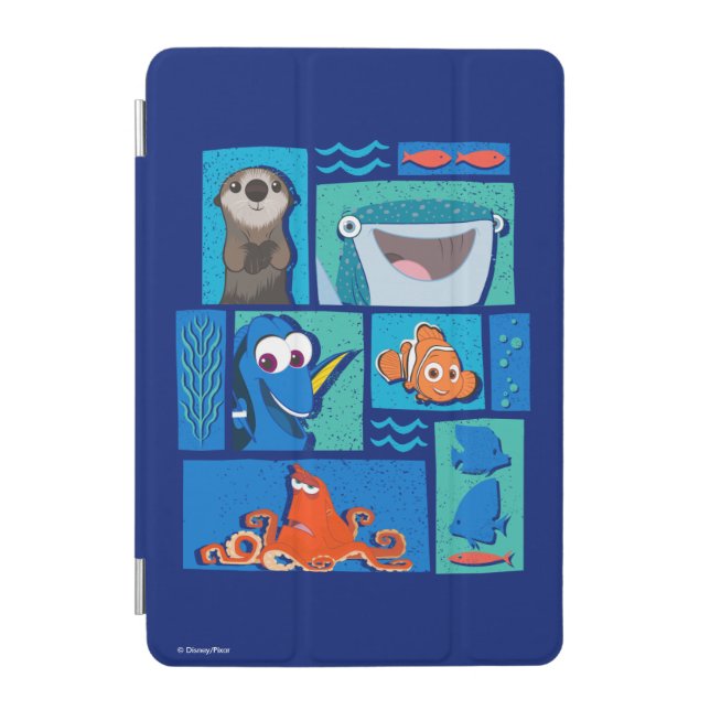 Finding Dory | Group of Characters iPad Mini Cover (Front)
