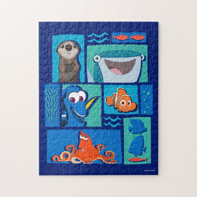 Finding Dory | Group of Characters Jigsaw Puzzle (Vertical)