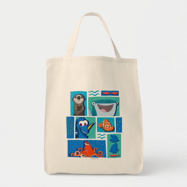 Finding Dory | Group of Characters Tote Bag (Front)