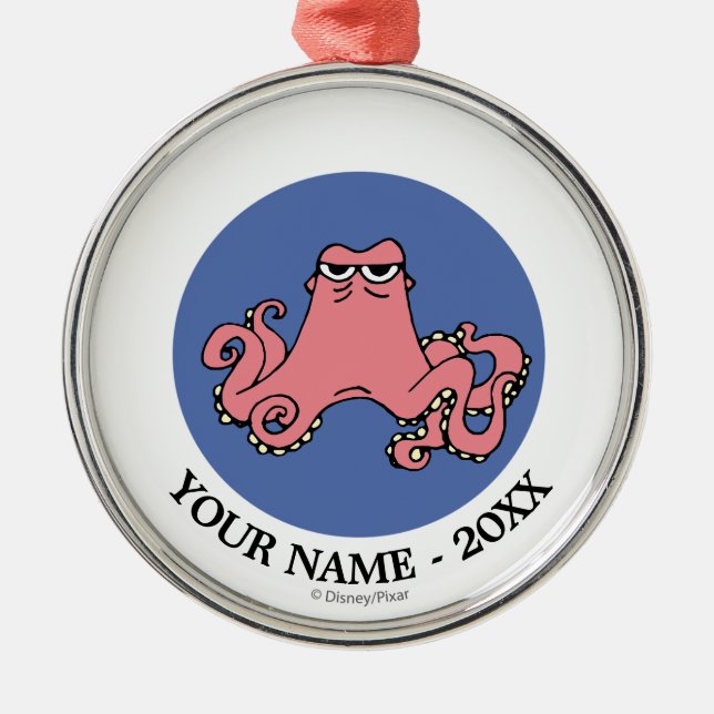 Finding Dory | Hank Add Your Name Metal Ornament (Front)