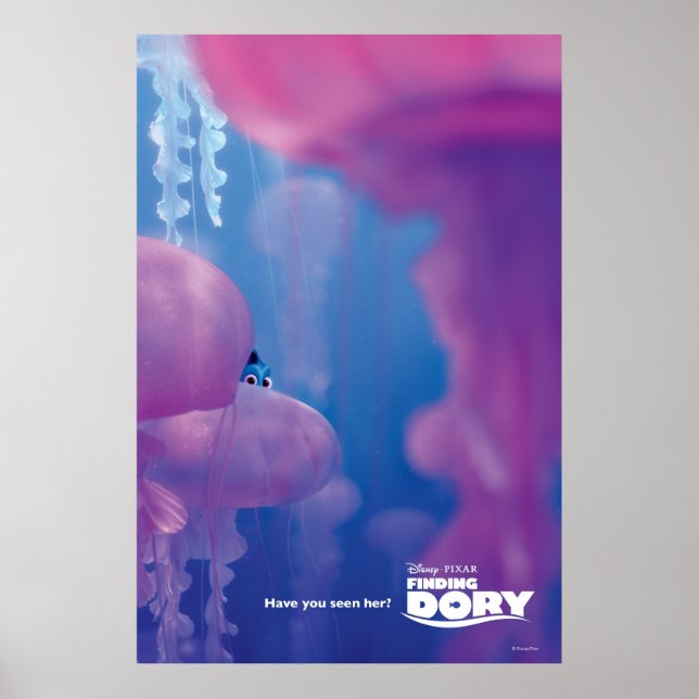 Finding Dory | Hide and Seek - Jellyfish Poster (Front)