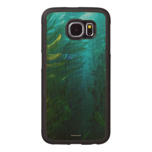 Finding Dory  Hide and Seek _ Sea Kelp Carved Wood Samsung Galaxy S6 Case