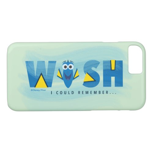 Finding Dory I Wish I Could Remember 2 iPhone 87 Case