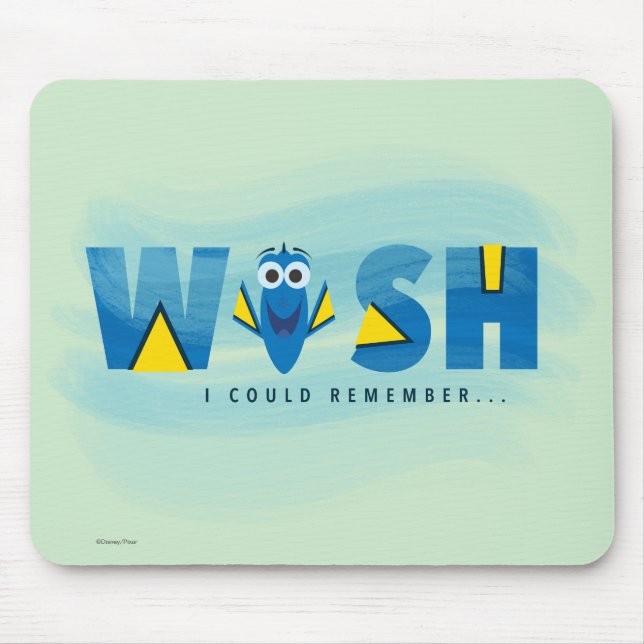 Finding Dory| I Wish I Could Remember 2 Mouse Pad (Front)