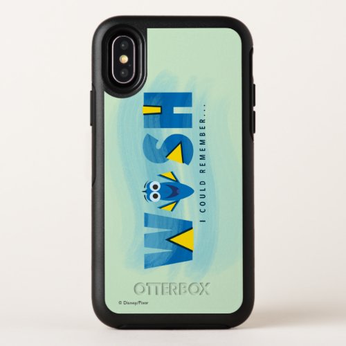 Finding Dory I Wish I Could Remember 2 OtterBox Symmetry iPhone X Case