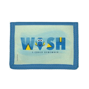 Finding Dory  I Wish I Could Remember 2 Trifold Wallet