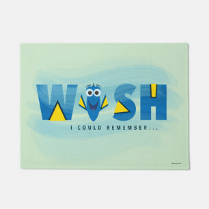 Finding Dory  I Wish I Could Remember Doormat