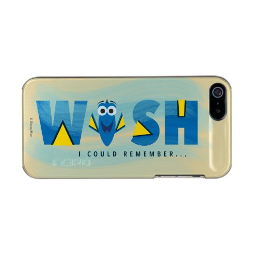 Finding Dory I Wish I Could Remember Metallic iPhone SE55s Case