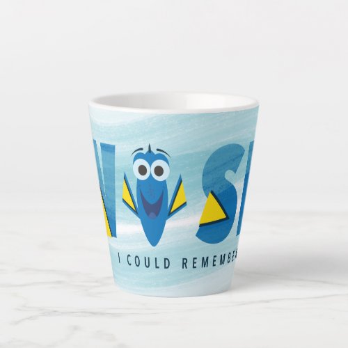 Finding Dory I Wish I Could Remember Latte Mug