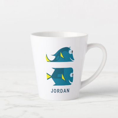 Finding Dory | Jenny and Charlie 2 Latte Mug
