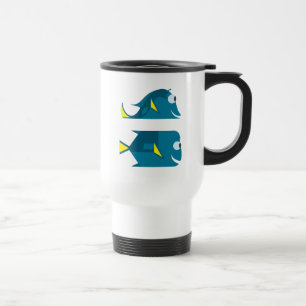 Finding Dory   Jenny and Charlie 2 Travel Mug
