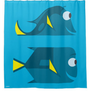 Finding Dory   Jenny and Charlie Shower Curtain