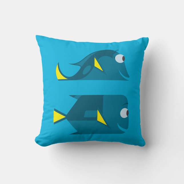 Finding Dory | Jenny and Charlie Throw Pillow (Front)