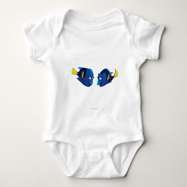 Finding Dory | Jenny & Charlie Baby Bodysuit (Front)