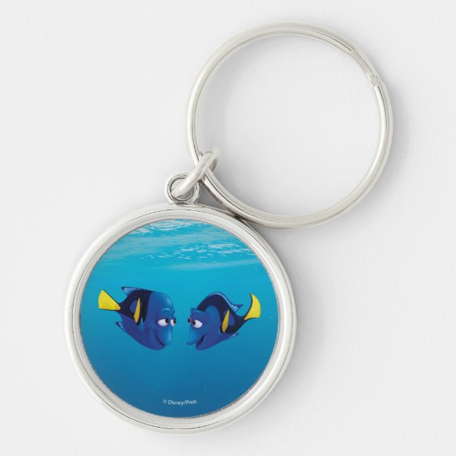 Finding Dory | Jenny & Charlie Keychain (Front)