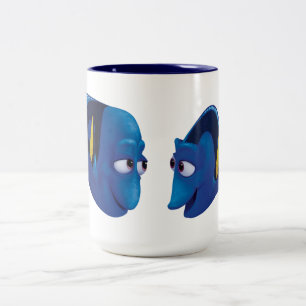 Finding Dory   Jenny & Charlie Two-Tone Coffee Mug