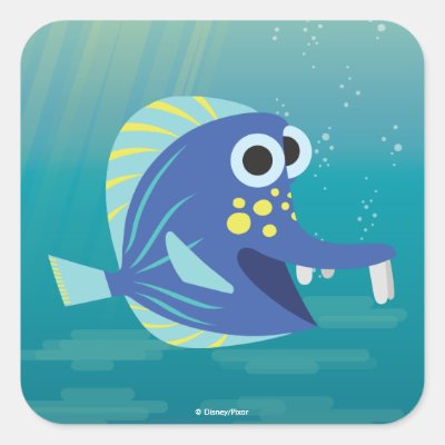 Finding Dory | Kathy Square Sticker