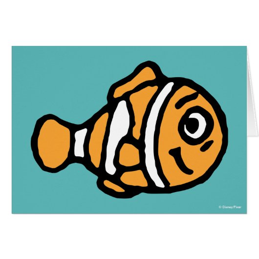 Finding Dory | Marlin Cartoon Cards (Front Horizontal)