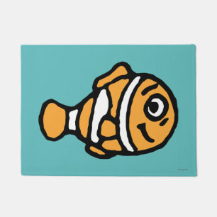 Finding Dory   Marlin Cartoon Doormat