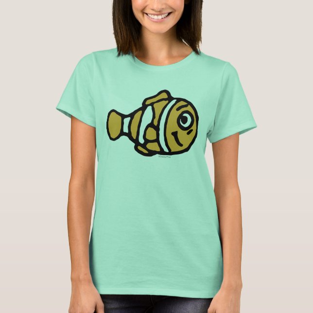 Finding Dory | Marlin Cartoon T-Shirt (Front)
