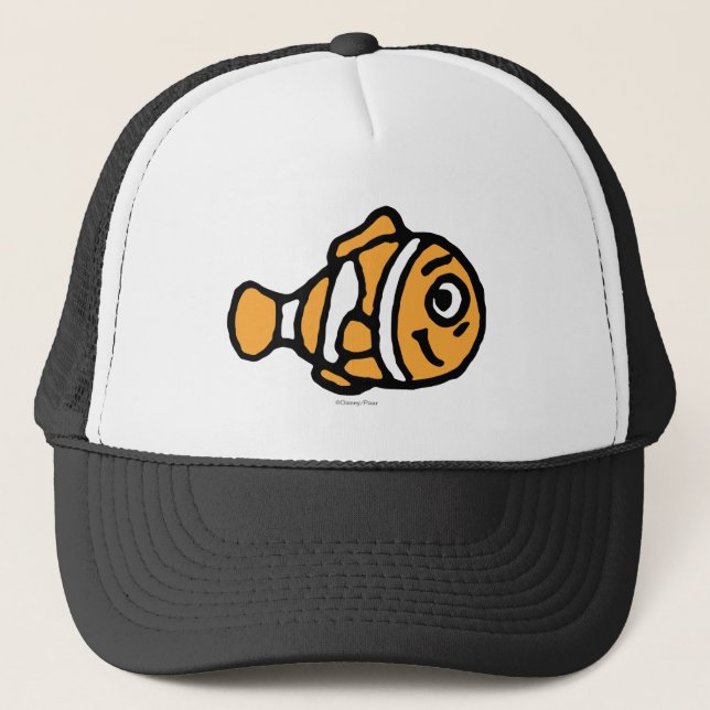 Finding Dory | Marlin Cartoon Trucker Hat (Front)