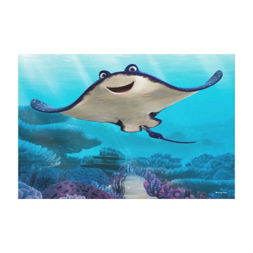 Finding Dory | Mr. Ray Canvas Print | Zazzle