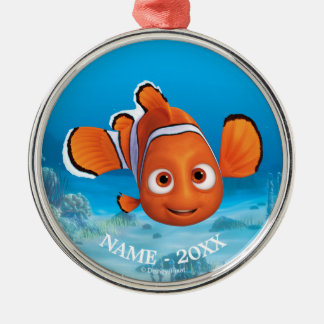 Finding Dory | Nemo Add Your Name Metal Ornament