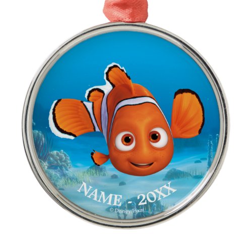Finding Dory | Nemo Add Your Name Metal Ornament