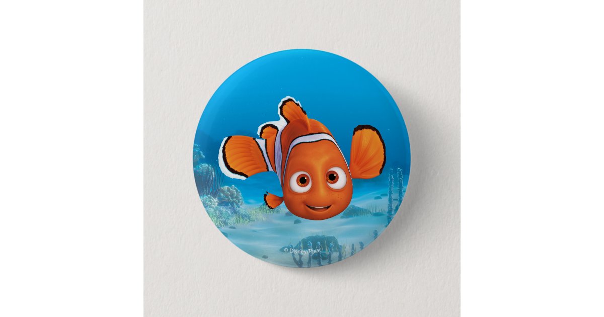 Finding Dory Nemo Button | Zazzle
