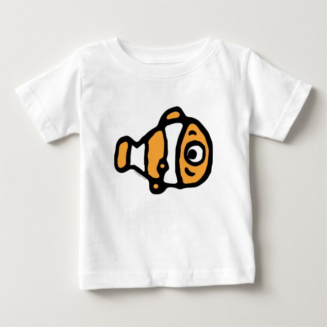 Finding Dory | Nemo Cartoon Baby T-Shirt (Front)