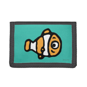 Finding Dory Nemo Cartoon Trifold Wallet
