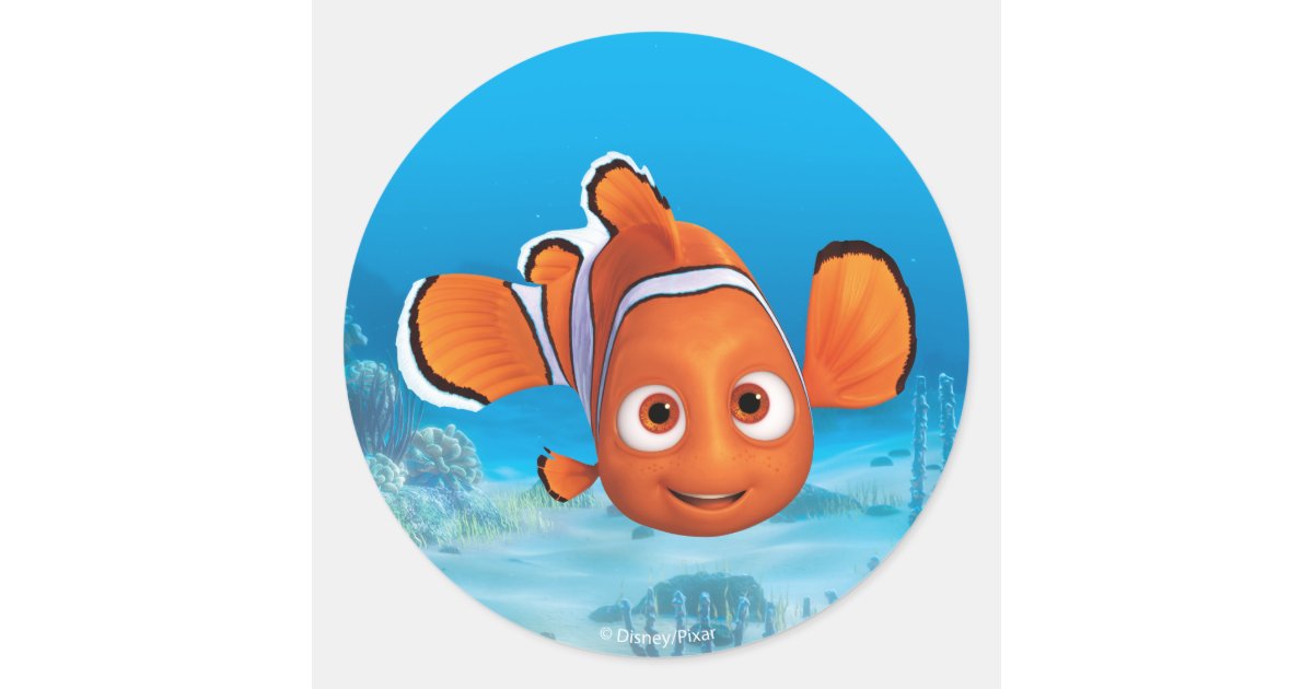 iphone cases 11 disney Classic Sticker Round  Nemo Finding Zazzle.com Dory