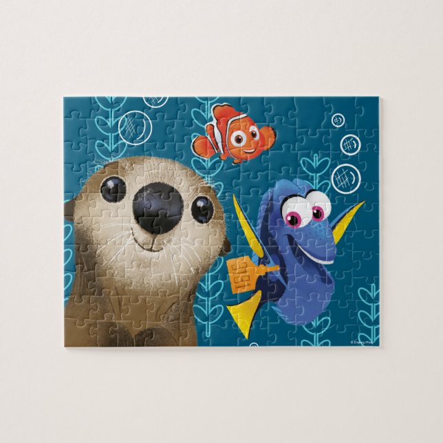 Finding Dory | Nemo, Dory & Otter Jigsaw Puzzle (Horizontal)